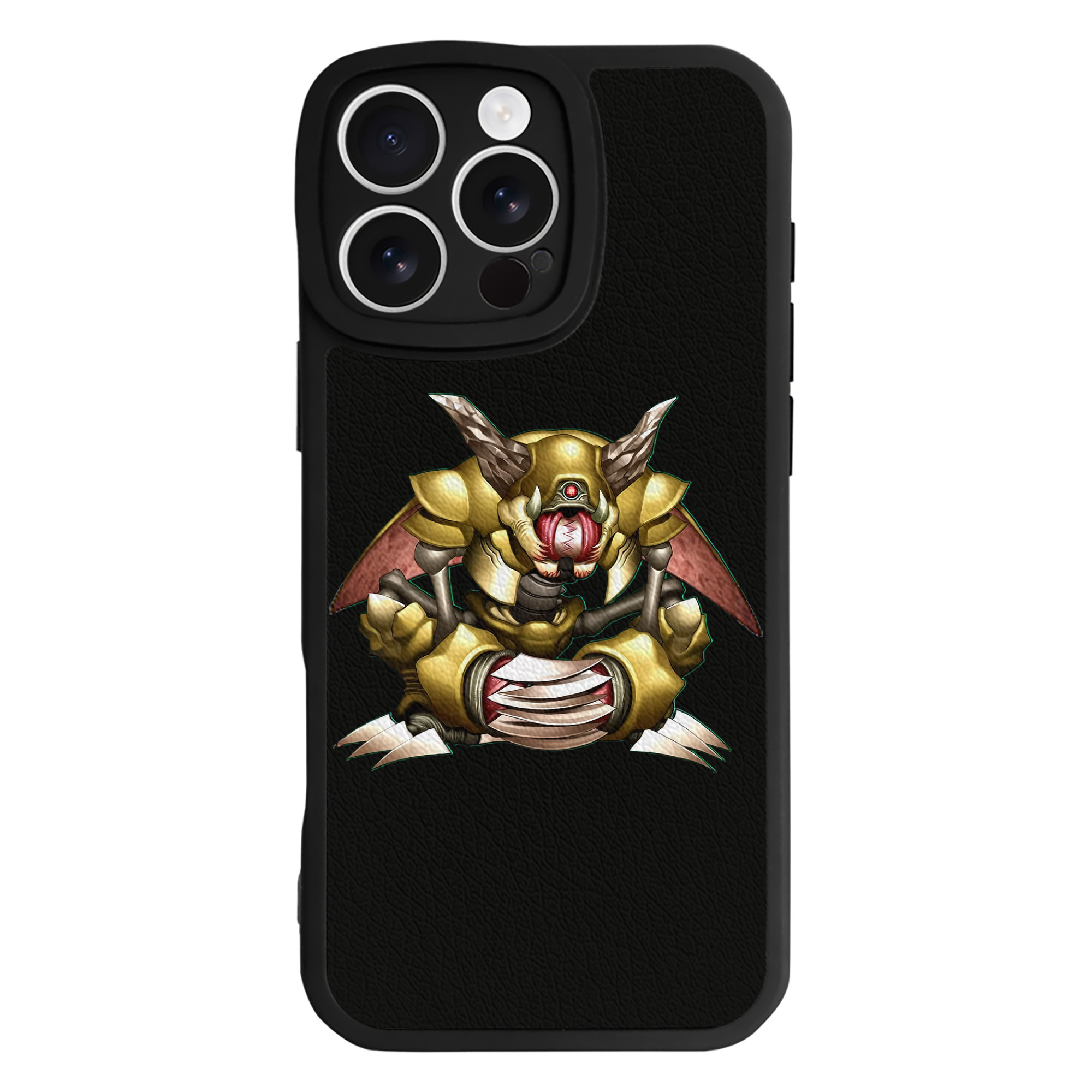 （画像用） 遊☆戯☆王 Yu-Gi-Oh! 【iPhone 16シリーズ対応】シリコンスマホケース（レザー調） 材質：シリコン